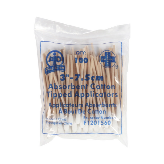 Cotton Tip Applicator Pack of 100