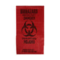 Bio-Hazardous Waste Bags Red 60cm x 60cm
