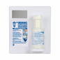 Replacement Quick Release Eyewash Board, Single 500ml with Mirror - Panel Only