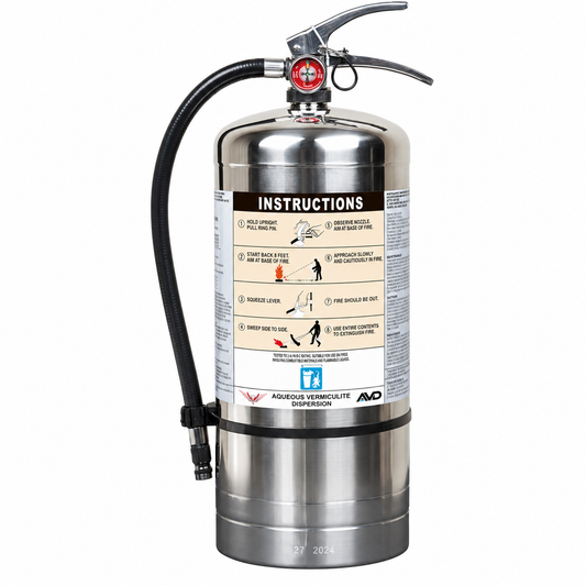 Lithium Ion Battery AVD Fire Extingusher 6L