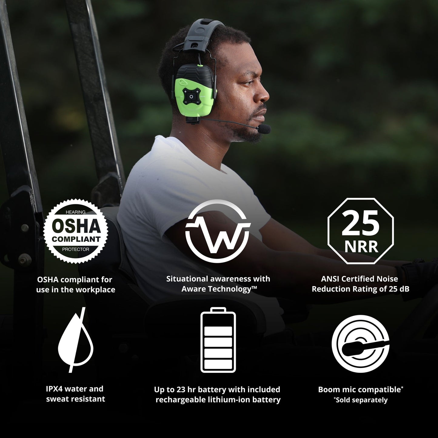IsoTunes Wireless Link Aware  Safety Earmuffs with Bluetooth