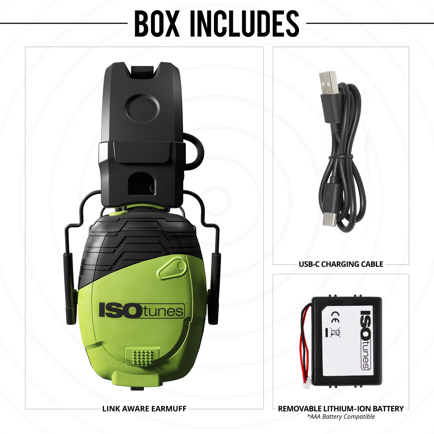IsoTunes Wireless Link Aware  Safety Earmuffs with Bluetooth