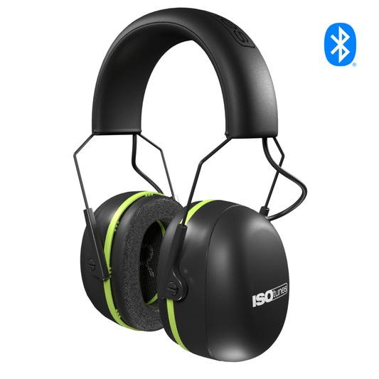 IsoTunes Wireless Safety Air Defender Safety Earmuffs with Bluetooth