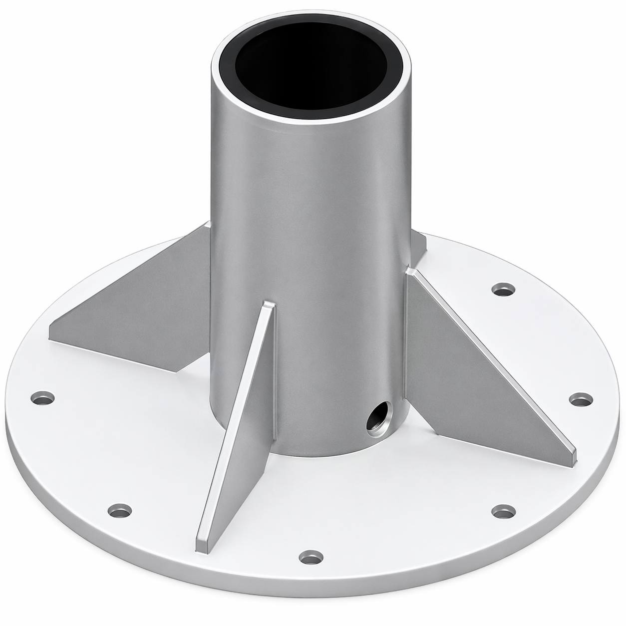 Tuff Built Floor Mount Base – Mild Steel, Hot-Dip Galvanized | SKU 30048