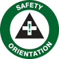 Custom Hard Hat Orientation Stickers