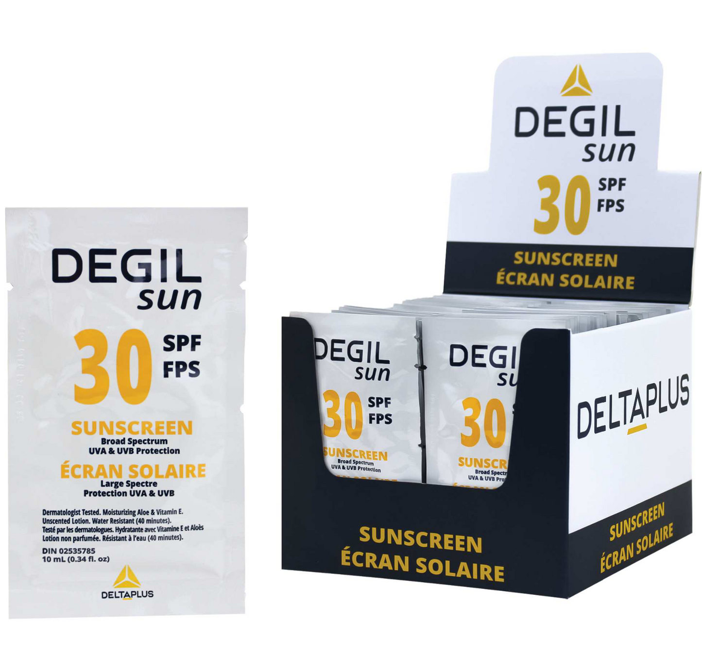 SPF 30 Sunscreen 3in x 5in Packette