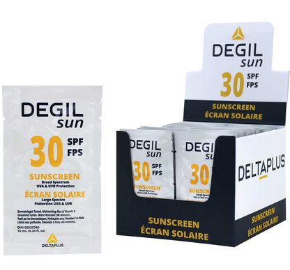 SPF 30 Sunscreen 3in x 5in Packette