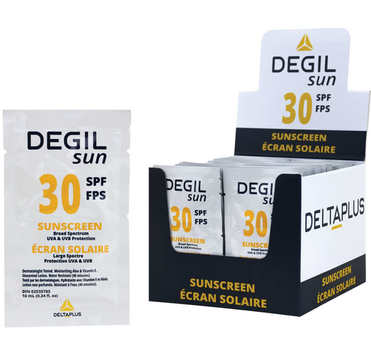 SPF 30 Sunscreen 3in x 5in Packette