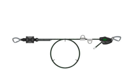 MSA Temporary Rope Horizontal Lifeline for 2 Workers | 60' with Bypass ...
