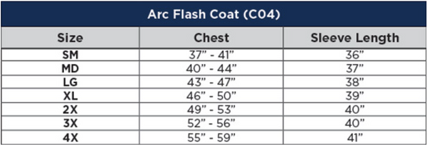 Sizing Chart