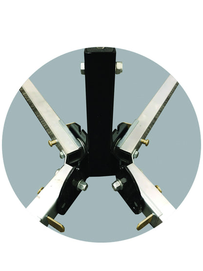 Compact Springless Sign Stand Steel