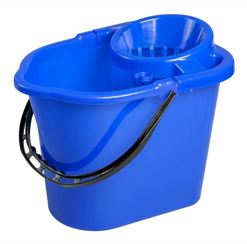 Mop Bucket with Cone Strainer 10 Pack
