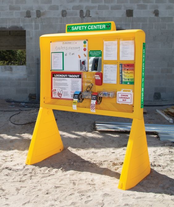 Risk Assessment And Method Statements (RAMS) Board Sign Color : Yellow