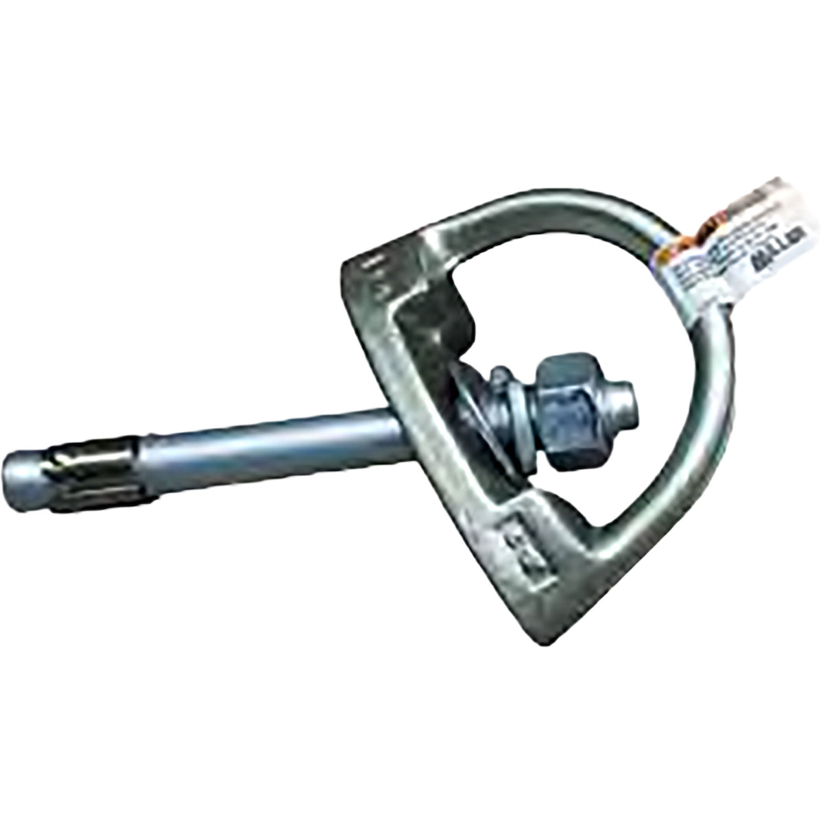 Miller 417C Permanent D-Bolt Anchor with Cap Silver Fall Protection