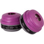 North 7581P100L Organic Vapor (OV) with P100 Respirator Cartridge Pink Respiratory Safety