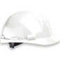 North A89R Type II, Cap Style Hard Hat with HDPE Shell, 4-Point Textile Suspension and Wheel Ratchet Adjustment White Head Protection