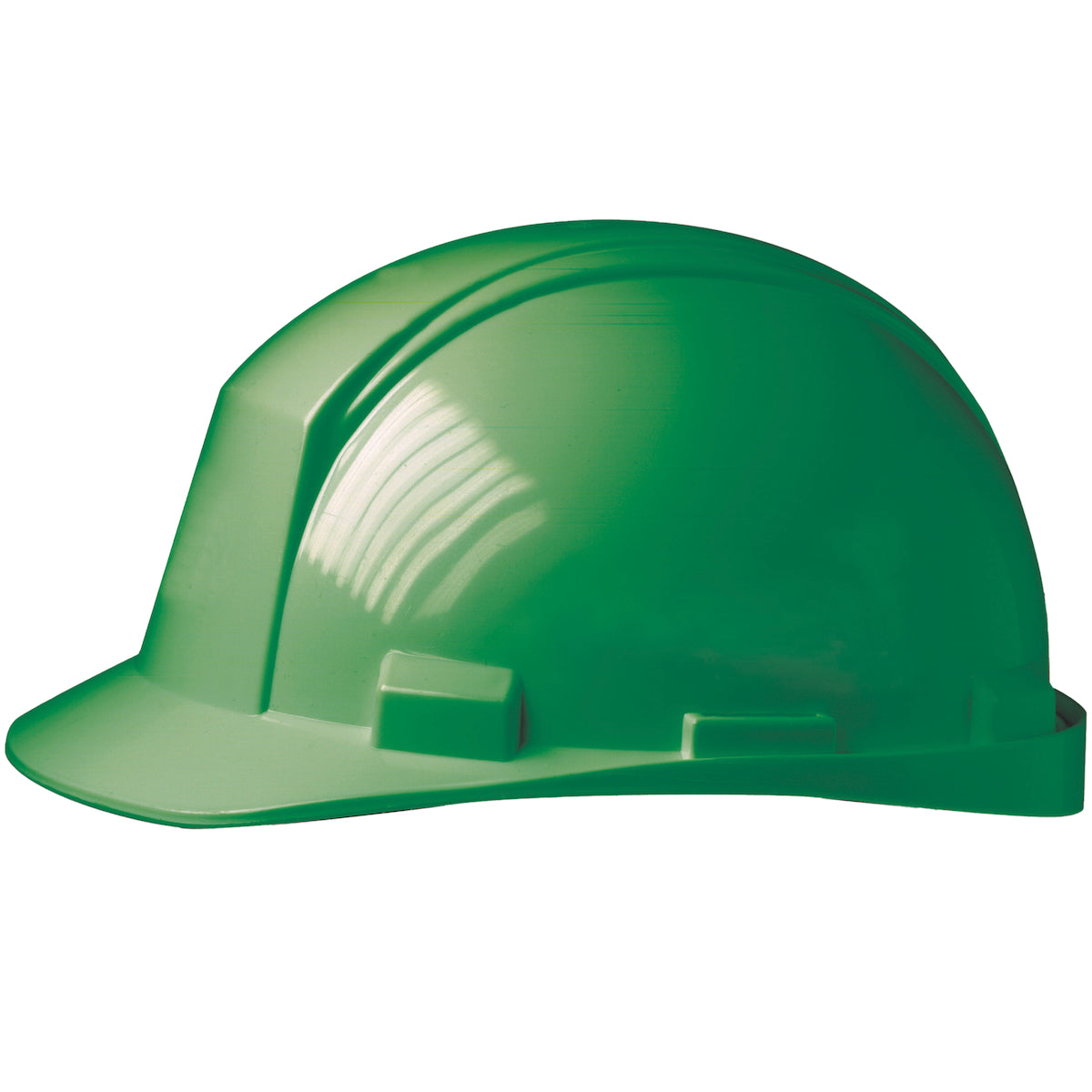 North A89R Type II, Cap Style Hard Hat with HDPE Shell, 4-Point Textile Suspension and Wheel Ratchet Adjustment Green Head Protection