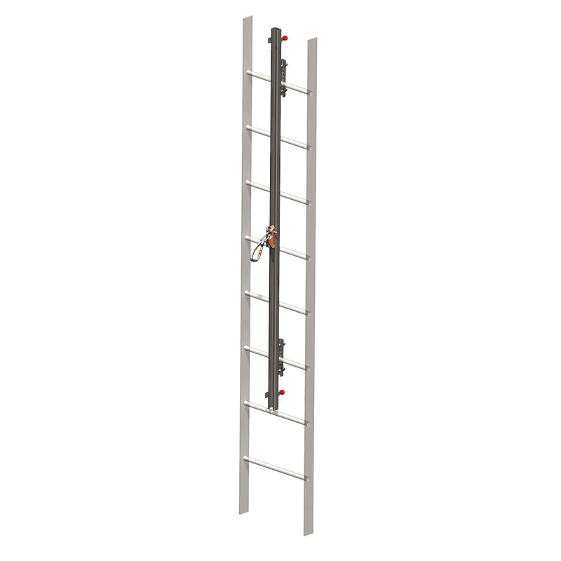 Miller GS0030 Vertical Height Access Ladder System Kit, Stainless Steel, 30 Feet Silver Fall Protection