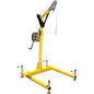 Miller DH-1/ Portable Confined Space System, includes ManHandler Hoist/Winch with Cable, Mast, Base, and Mounting Bracket Yellow Fall Protection