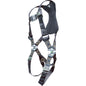 Miller RKN-QC Welder's Premium Full-Body Harness with Kevlar / Nomex DualTech Webbing, 5 Points of Adjustment, with Back D-Ring, and Quick-Connect Chest & Leg Buckles Black Fall Protection