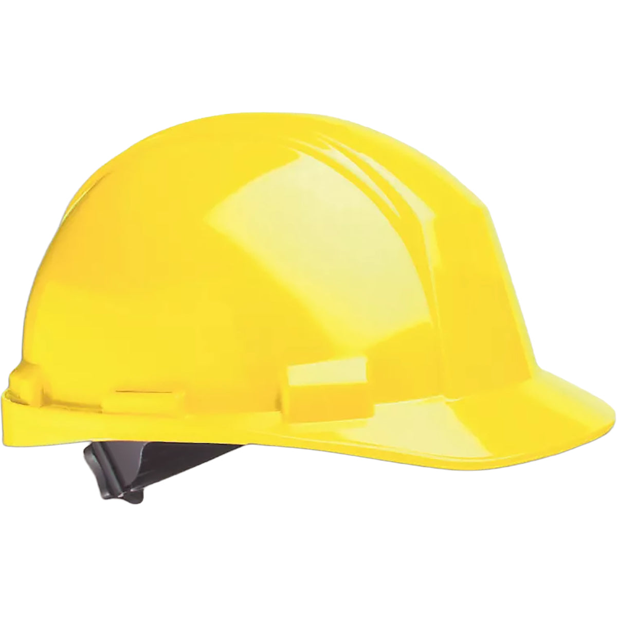 North A89R Type II, Cap Style Hard Hat with HDPE Shell, 4-Point Textile Suspension and Wheel Ratchet Adjustment Yellow Head Protection
