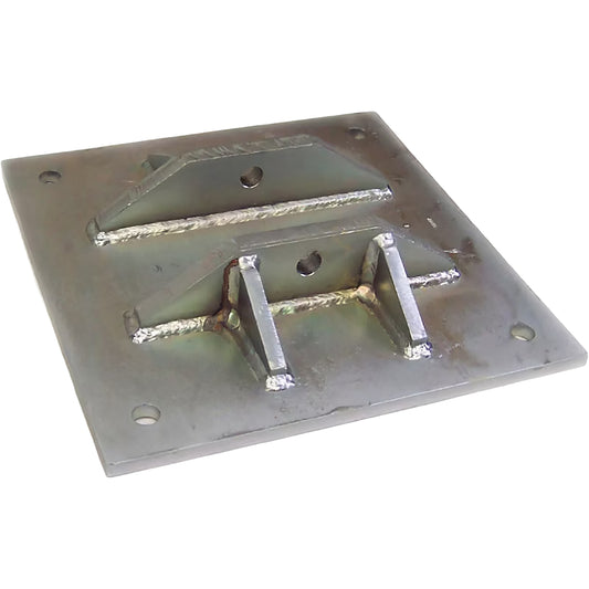 Miller DH-AP-12/ Bolt-On Anchor Plate Silver Fall Protection