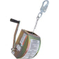 Miller 8442-Z7 Hoist/Winch with Integrated Mounting Bracket, Pulley, Carabiner, and Galvanized Steel Lifeline Silver Fall Protection