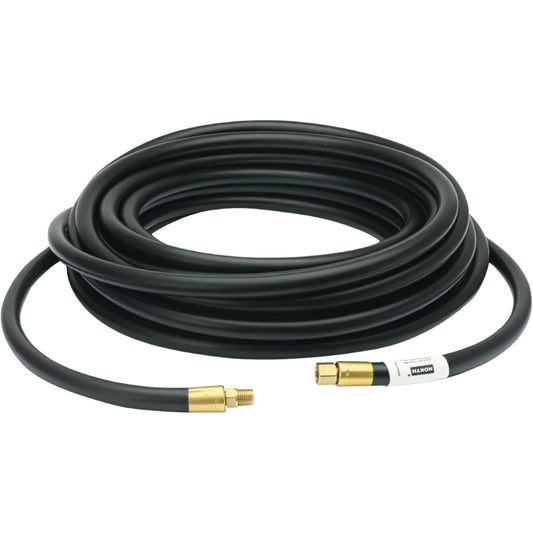 North 996050 50' X 3/8" ID Black Breathing Air Hose Black Respiratory Safety