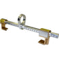Miller 8816-14 Adjustable and Fixed Beam Anchor Silver Fall Protection