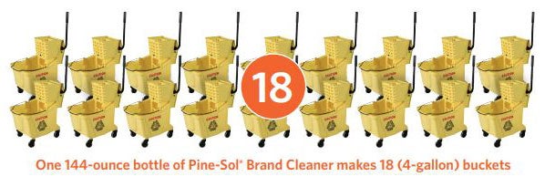Pine-sol cleaner