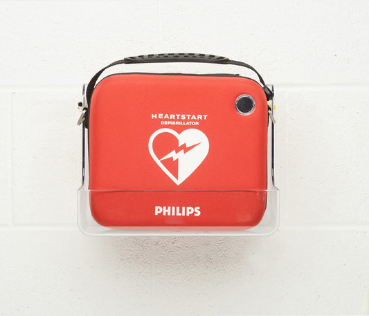 Philips AED  Wall Mount Bracket Clear