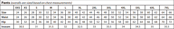 Sizing Chart