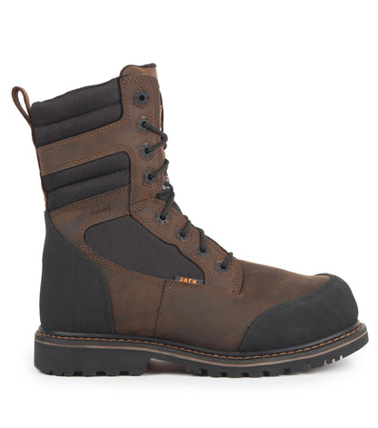 STC Whiskey Jack Men's Steel Toe Work Boots - Brown