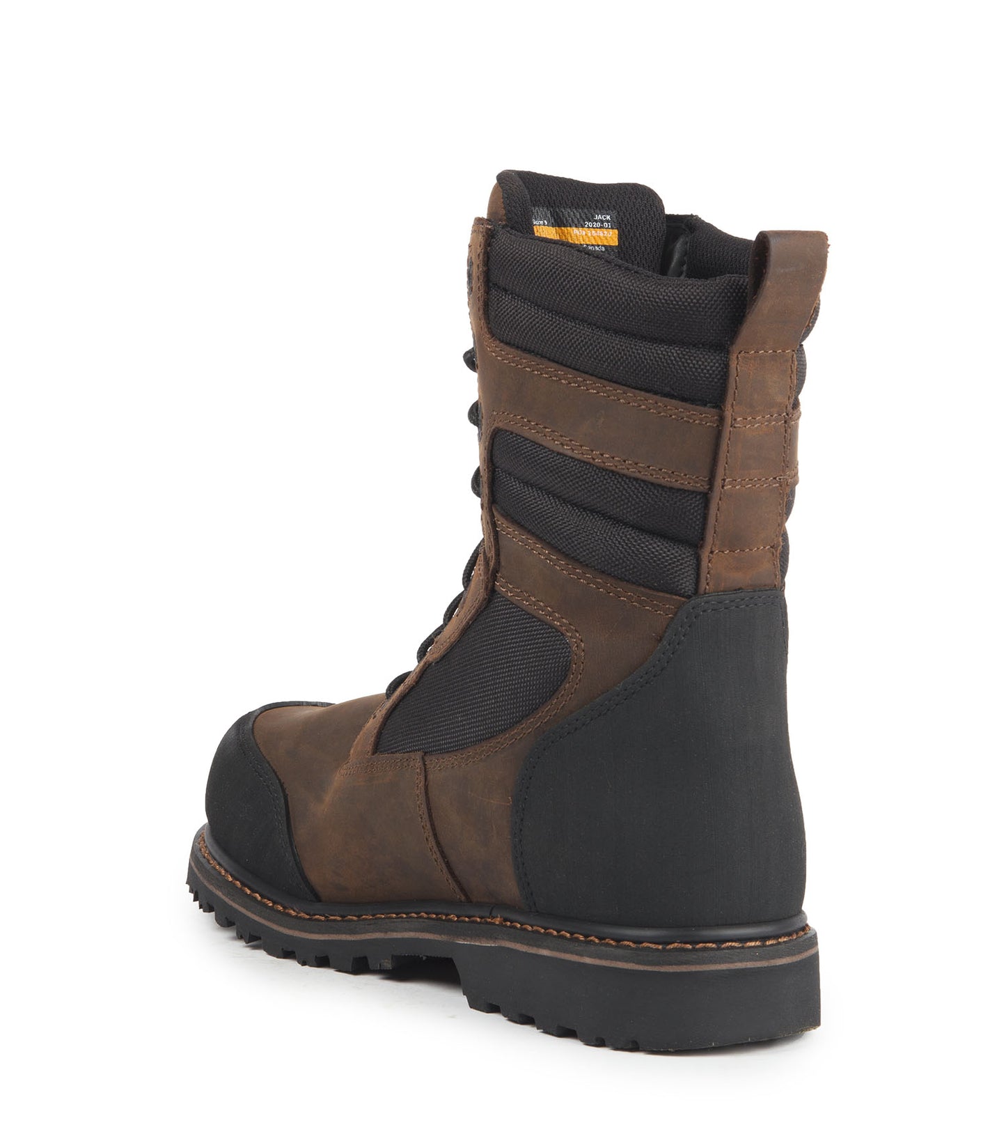 STC Whiskey Jack Men's Steel Toe Work Boots - Brown