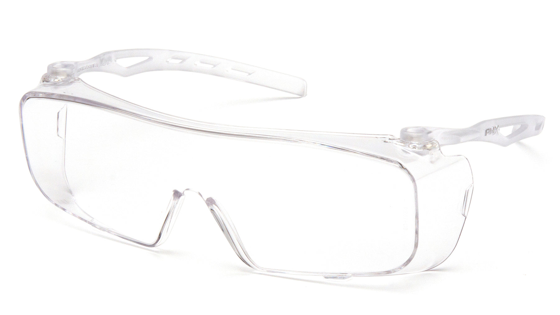 Pyramex Cappture S9910ST Safety Glasses - Clear Frame Clear H2X Anit-Fog Lens - ANSI Z87.1+ CSA Z94.3 | Supplynow.ca