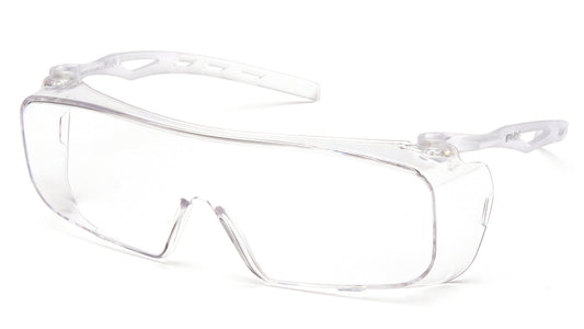 Pyramex Cappture S9910ST Safety Glasses - Clear Frame Clear H2X Anit-Fog Lens - ANSI Z87.1+ CSA Z94.3 | Supplynow.ca