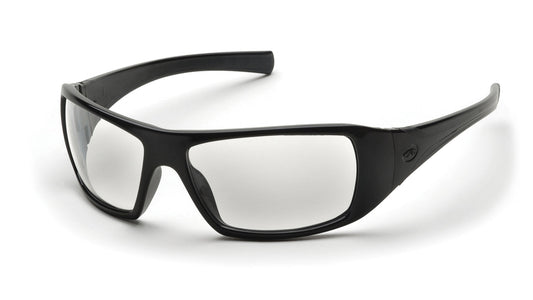 Pyramex Goliath SB5610D Safety Glasses - Black Frame Clear Lens - ANSI Z87.1+ CSA Z94.3 | Supplynow.ca