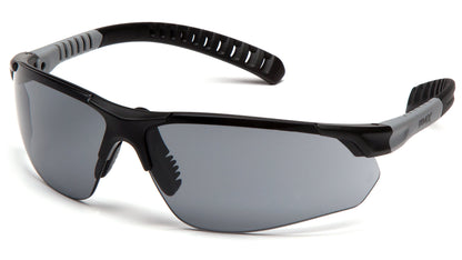 Pyramex Sitecore SBG10120D Safety Glasses - Black and Gray Frame Gray Lens - ANSI Z87.1+ CSA Z94.3 | Supplynow.ca