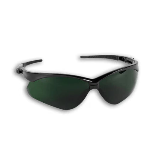 IRUV Shade 5 Lens, Black Frame, Fog Free Safety Glasses