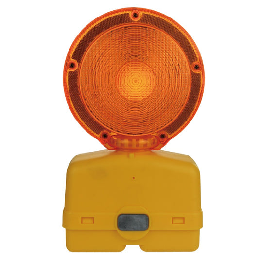 Heavy Duty Warning Light 6 Volt Yellow Case