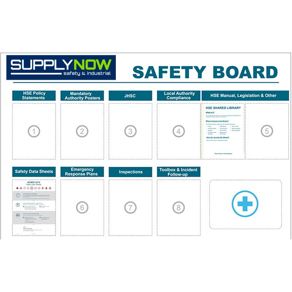 Supplynow Custom Safety Boards