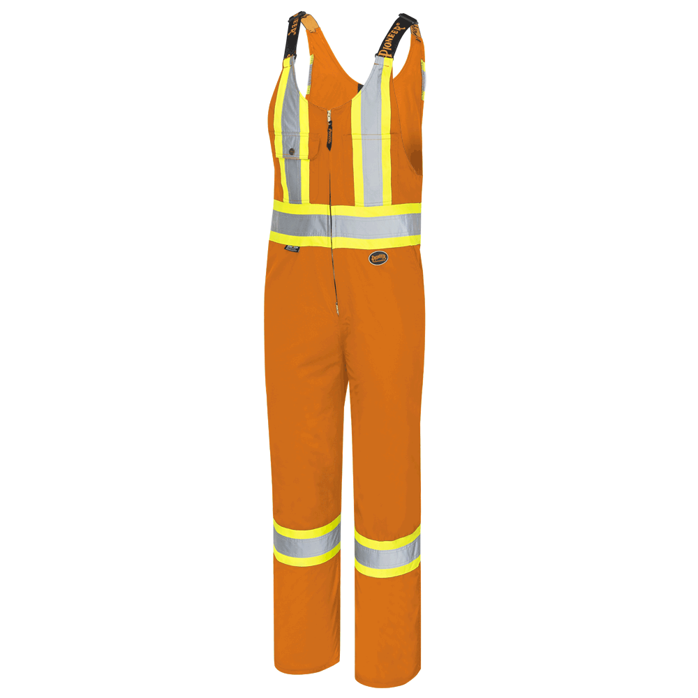 Safety Overalls - Poly Cotton - High Visibility-Orange