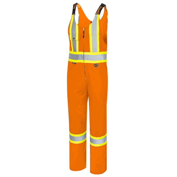 Safety Overalls - Poly Cotton - High Visibility-Orange