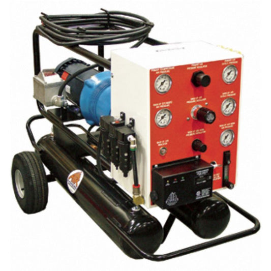 Explosion Proof Portable Compressed Breathing Air Cart by Air Systems