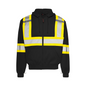 High Visibility Safety Hoodie with Detachable Hood, 4" Reflective Tape