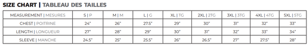 Sizing Chart
