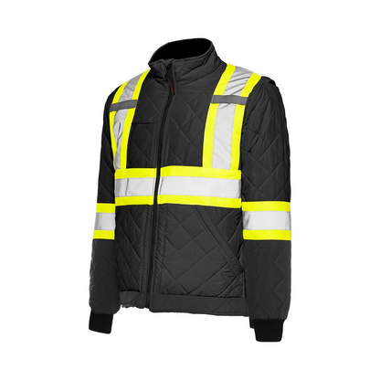 Quilted Freezer Jacket High Vis