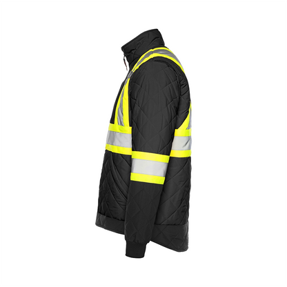Quilted Freezer Jacket High Vis