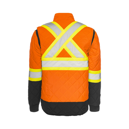 Quilted Freezer Jacket High Vis