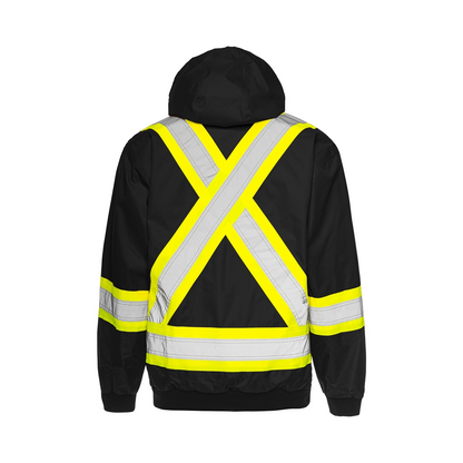 3-in-1 Winter High Visibility Safety Jacket, 4" Reflective Tape